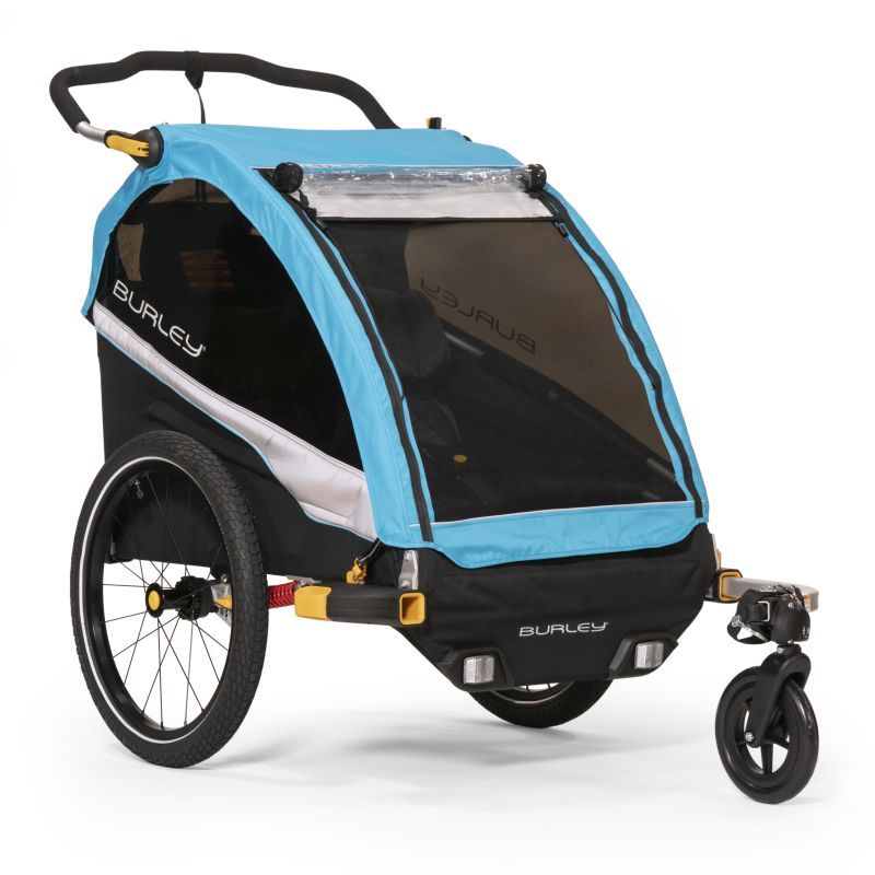 Przyczepka dziecięca Burley D'Lite X Double Aqua DE
