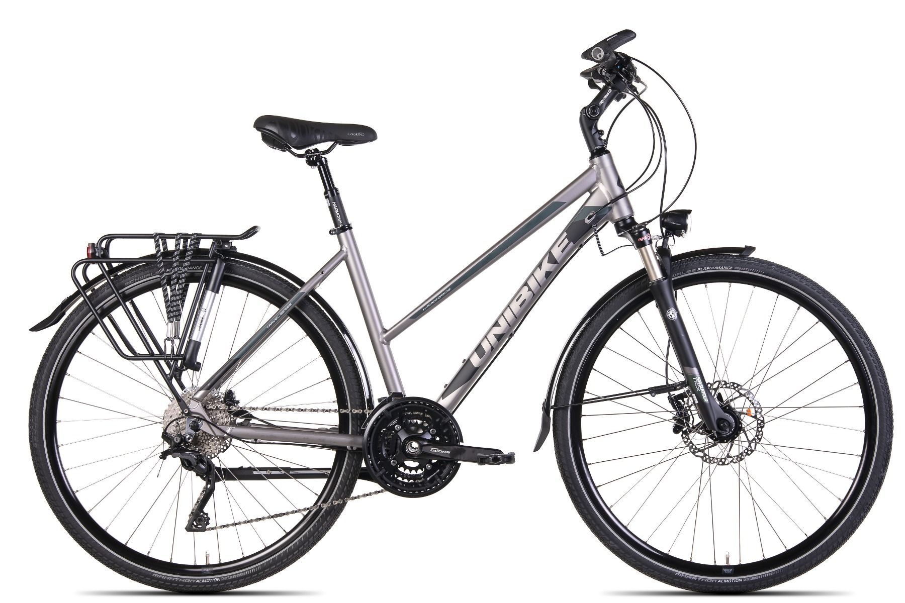 Rower trekkingowy damski Unibike Globetrotter 2021