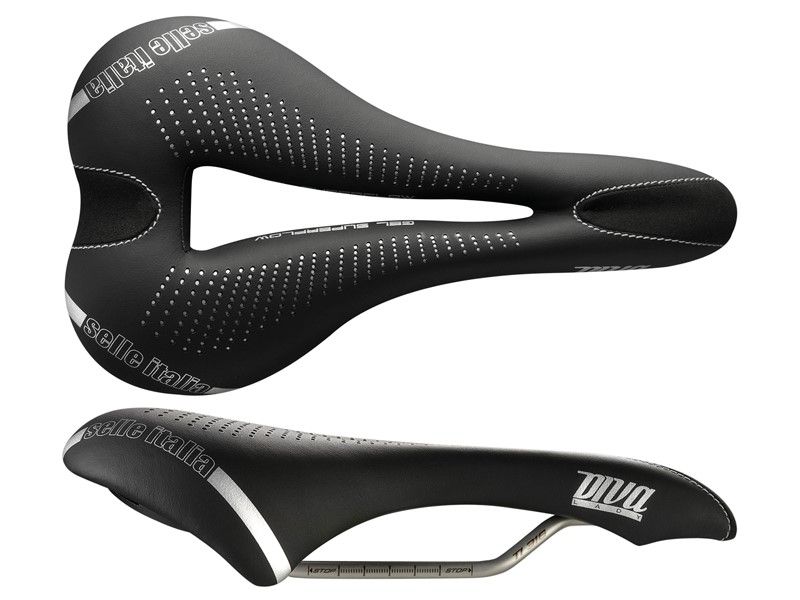 Siodło damskie SELLE ITALIA Diva Gel TI316 Superflow