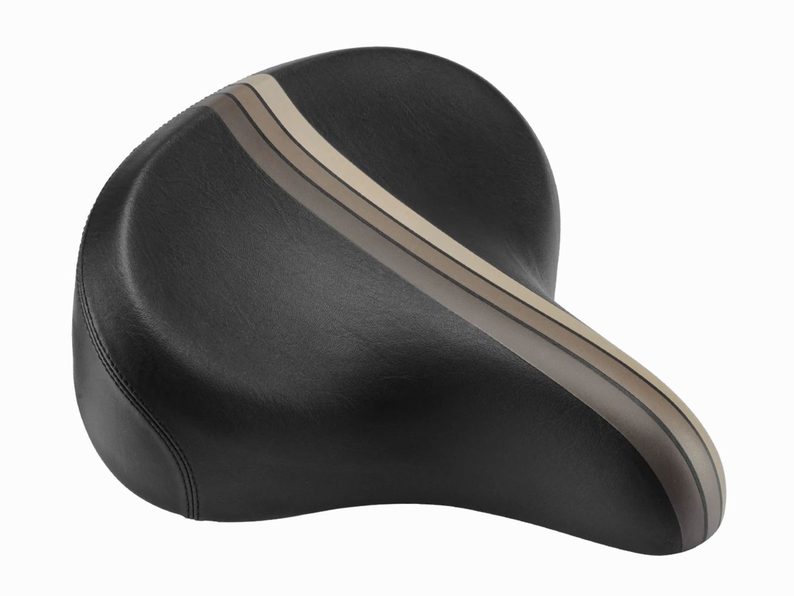 Siodło Electra Retro Stripe z elastomerami