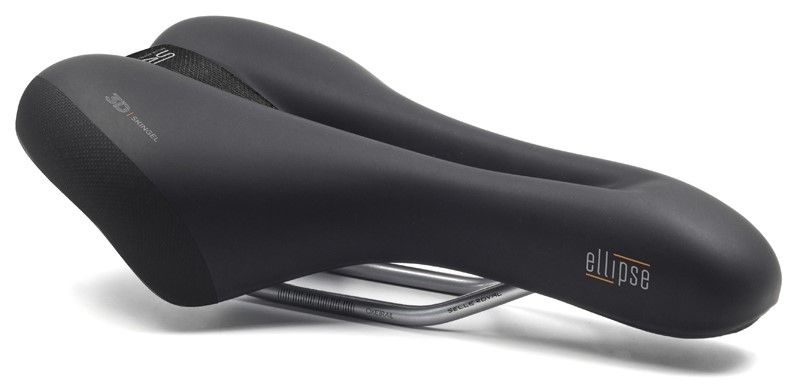 Siodło Selle Royal Premium Athletic 45st. Ellipse żelowe + elastomery 406g