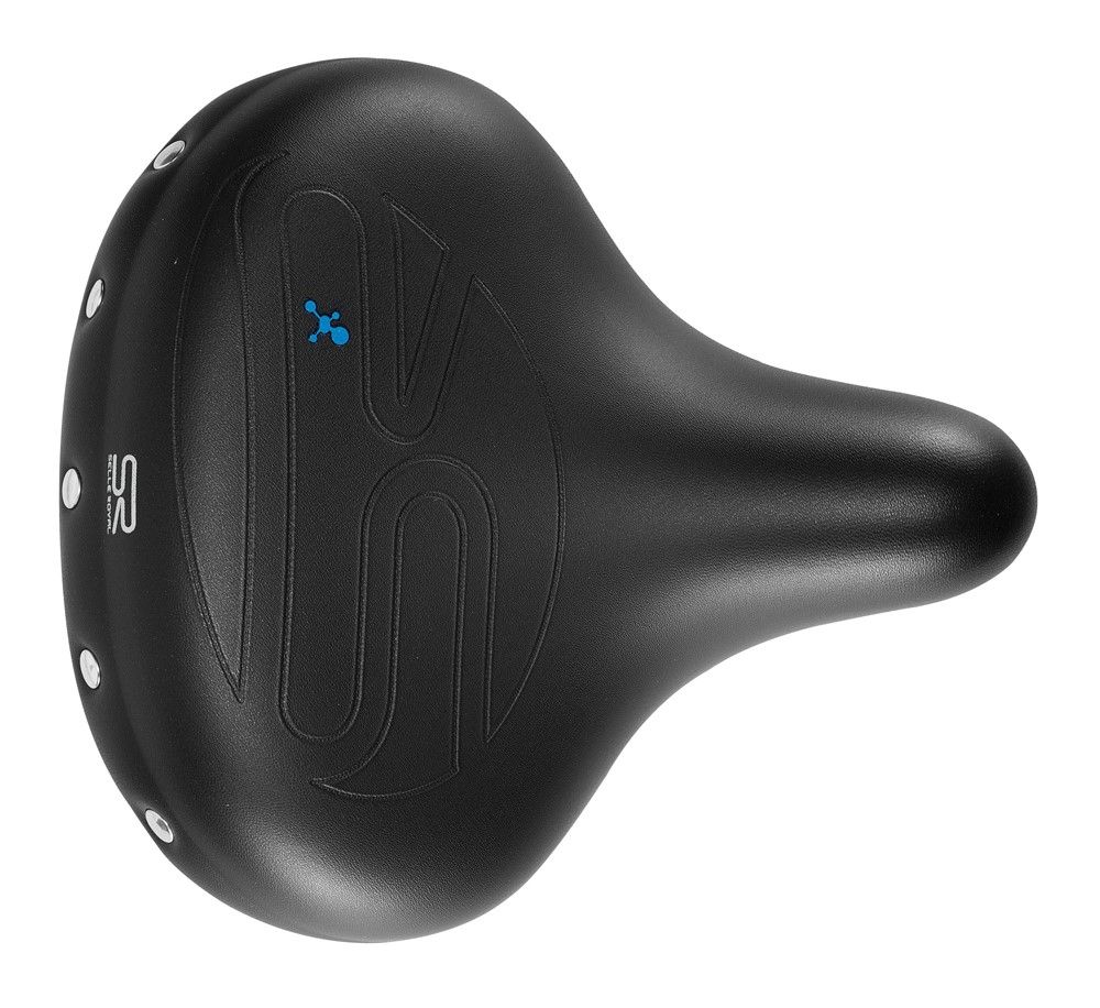 Siodło Selle Royal Premium Relaxed 90St. Drifter Plus Strengtex Żelowe + Sprężyny Czarne