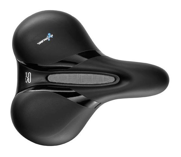 Siodło Selle Royal Respiro Soft Relaxed 90St. Żelowe + Elastomery 771G