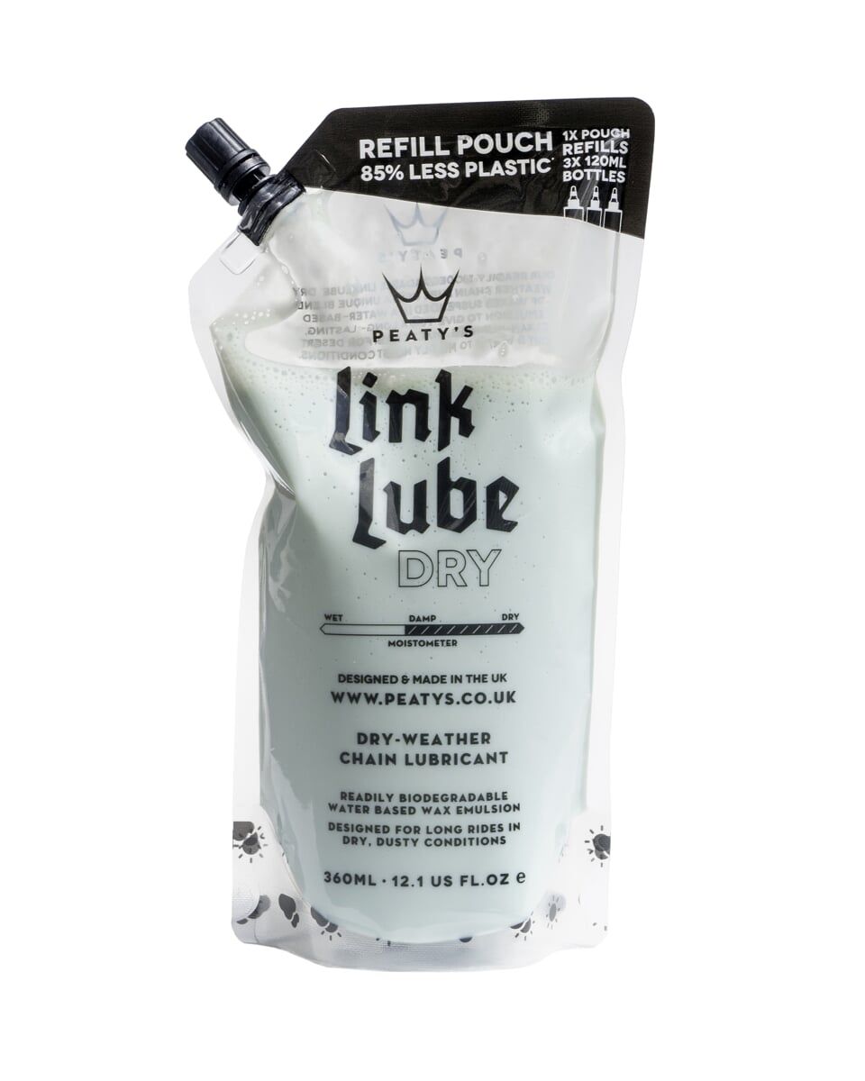 Smar do łańcucha Peaty's Link Lube Dry Refill Pouch 360ml