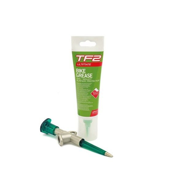 Smar Weldtite TF2 All Purpose Bike Grease with Teflon 125ml & Grease Gun, Zestaw z pistoletem