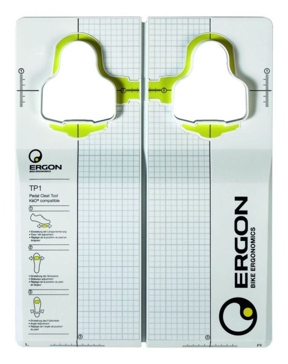 Szablon do ustawiania bloków Ergon TP1 Cleat Tool Look Keo Compatible