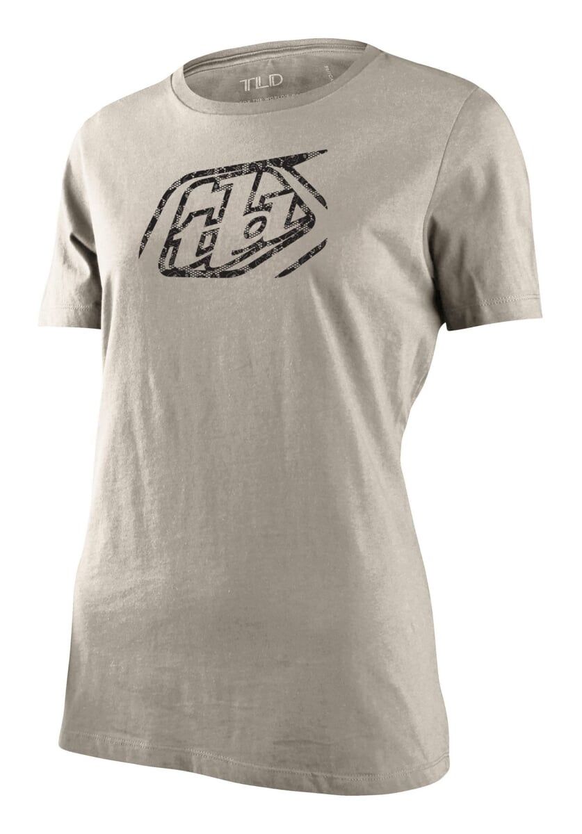 T-Shirt damski TLD z krótkim rękawem Cropped Badge