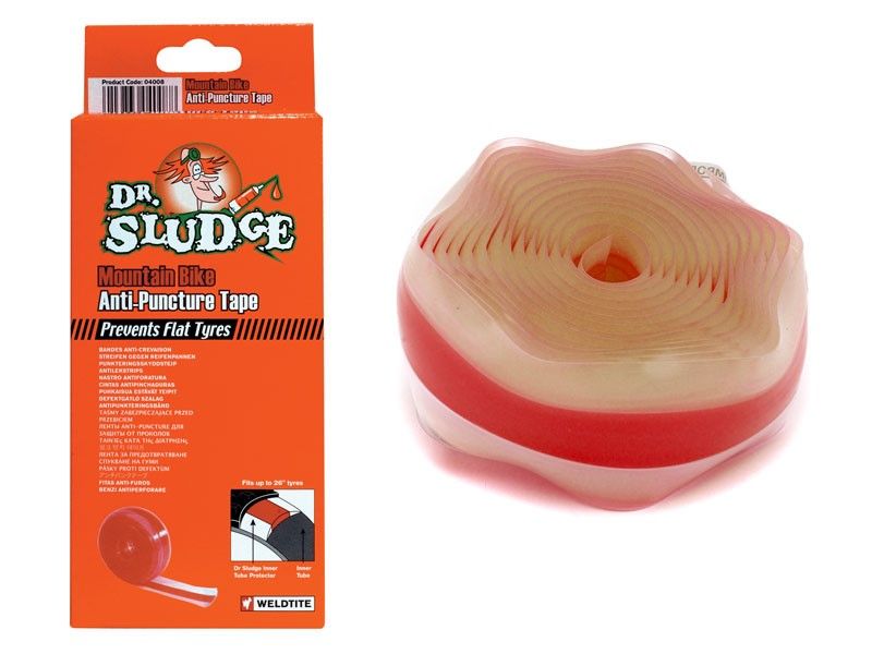 Taśma antyprzebiciowa Weldtite Puncture Protection Bands - Red (26")