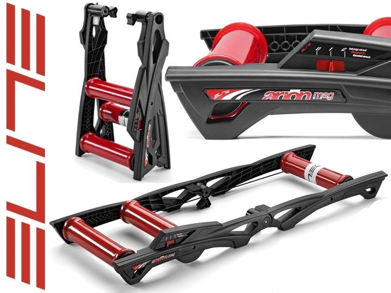 Trenażer rolkowy Elite Arion Mag, 3 poziomy oporu