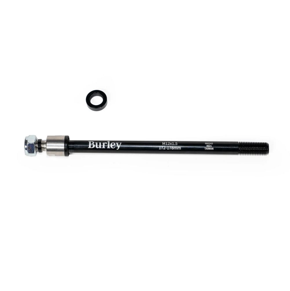 Zamykacz Burley Thru Axle 12x1.5 172-178 mm (oś 12 mm z adpterem do montażu przyczepki)