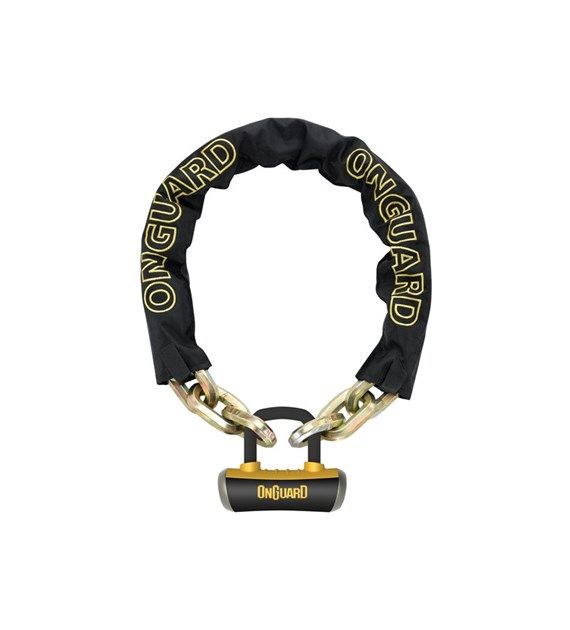 Zapięcie Łańcuchowe OnGuard Beast 8016L 5x Klucze z kodem + Kłódka 180cm