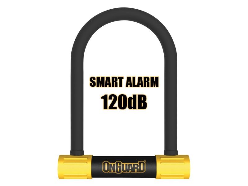 Zapięcie U-Lock OnGuard Smart Alarm 8266 5x Klucze z kodem