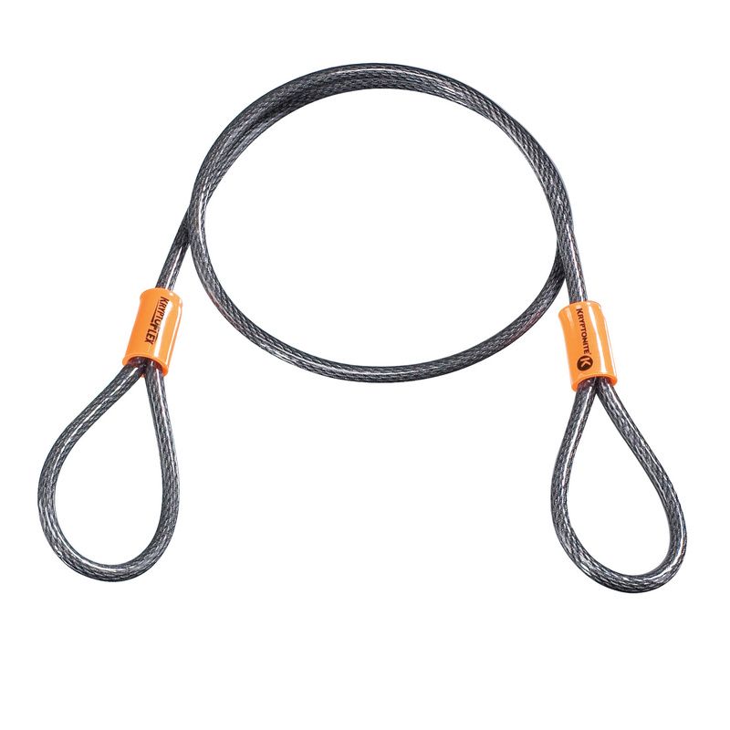 Zapięcie linkowe Kryptonite Kryptoflex 525 Double Looped Cable 0,5cm x 76cm