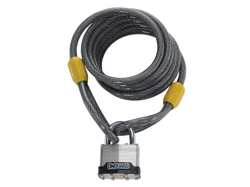 Zapięcie linkowe OnGuard Doberman 8033 z kłódką 
