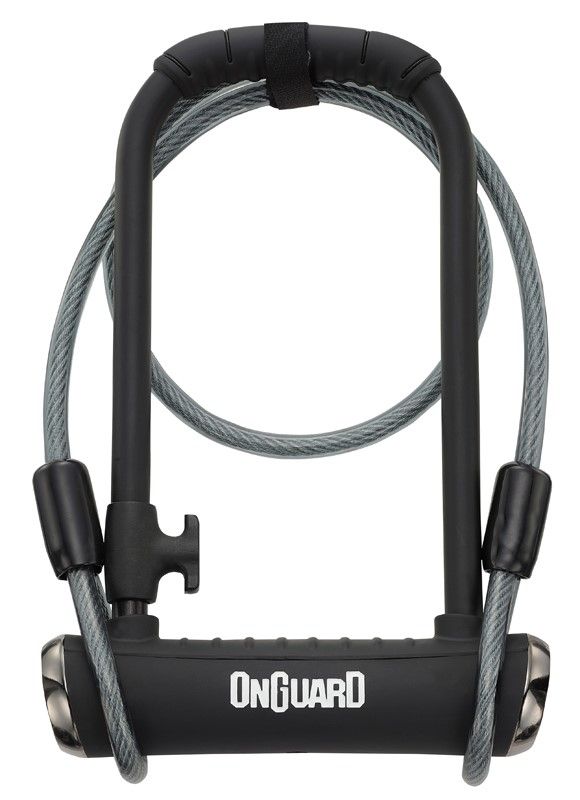 Zapięcie U-Lock OnGuard PitBull DT X-Series 8005 z linką