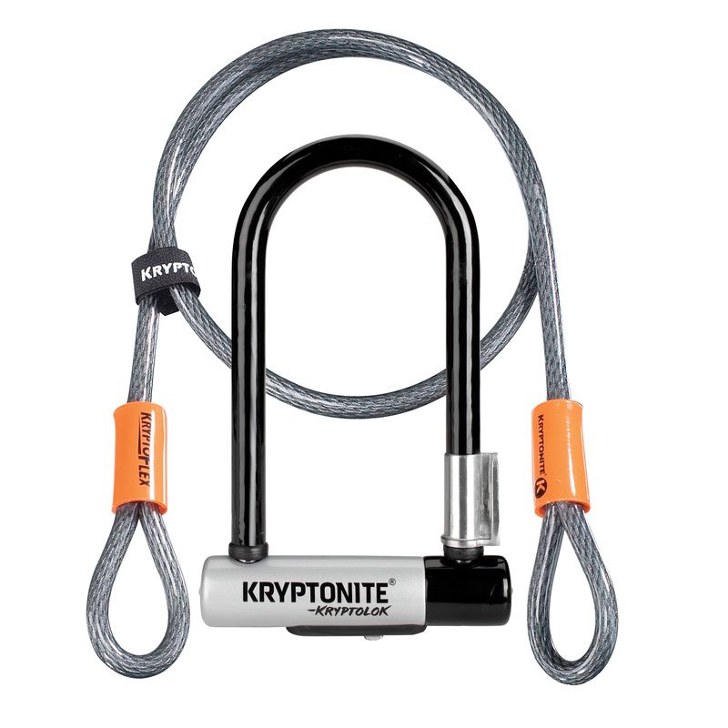 Zapięcie U-Lock z linką Kryptonite Kryptolok Mini 7 8,2cm x 7,8cm