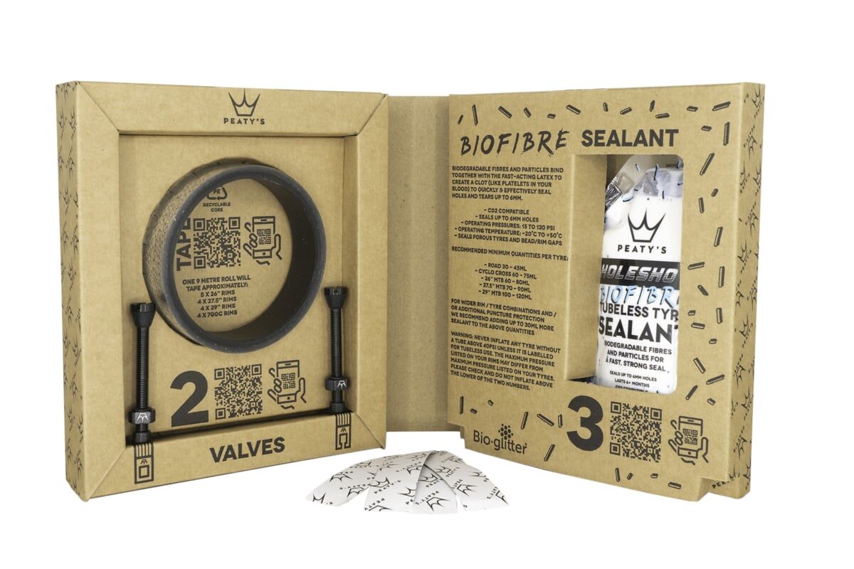 Zestaw do konwersji Tubeless Peaty's Holeshot 21mm Road / Gravel