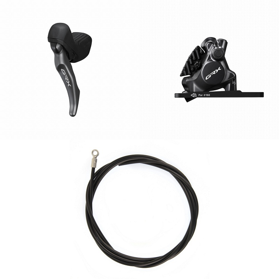 Zestaw hamulcowy Shimano GRX BRRX820KTBLRX820L
