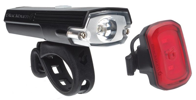 Zestaw lampek Blackburn Dayblazer 400 przód 400 lumenów, Click USB tył