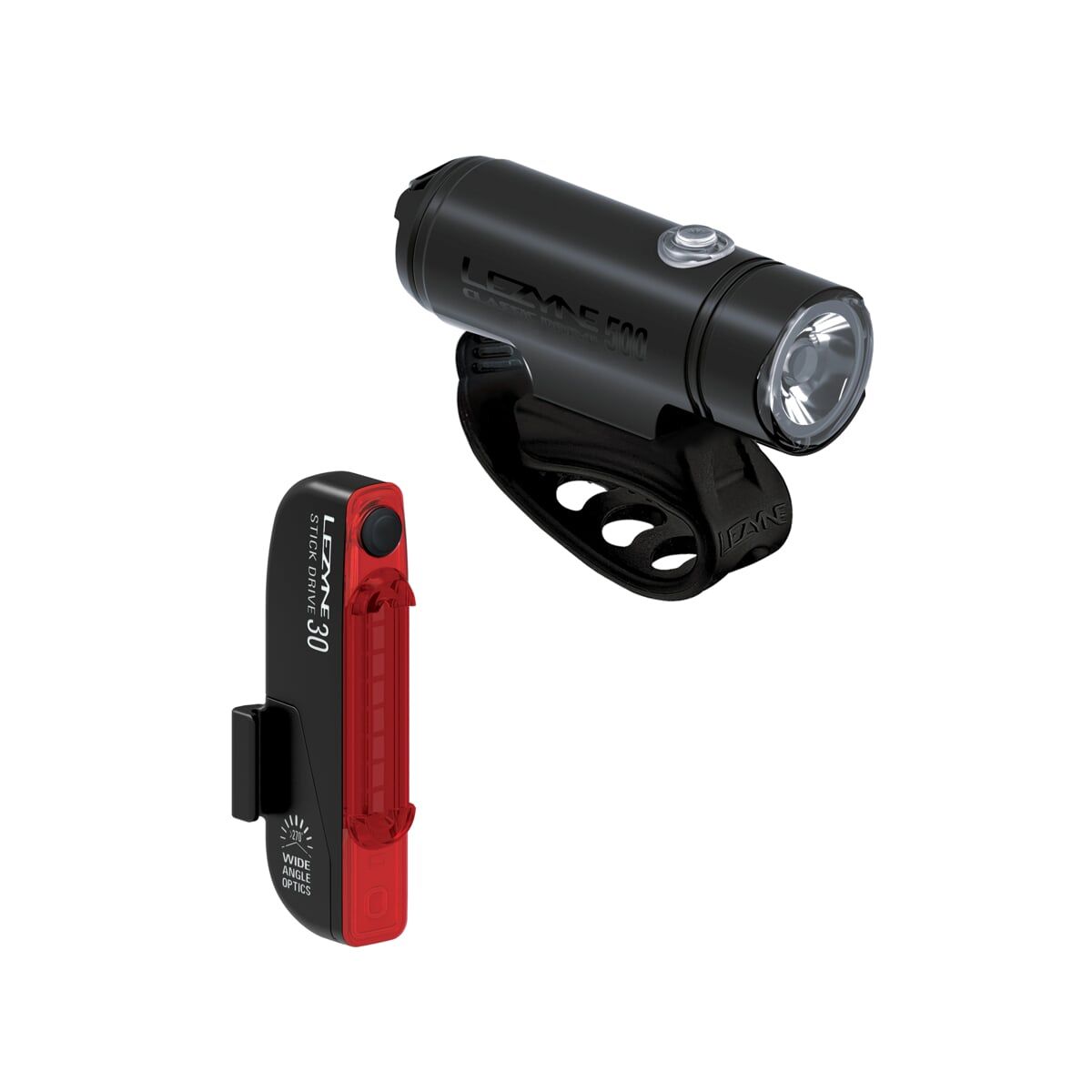 Zestaw lampek Lezyne Classic Drive 500 / Stick