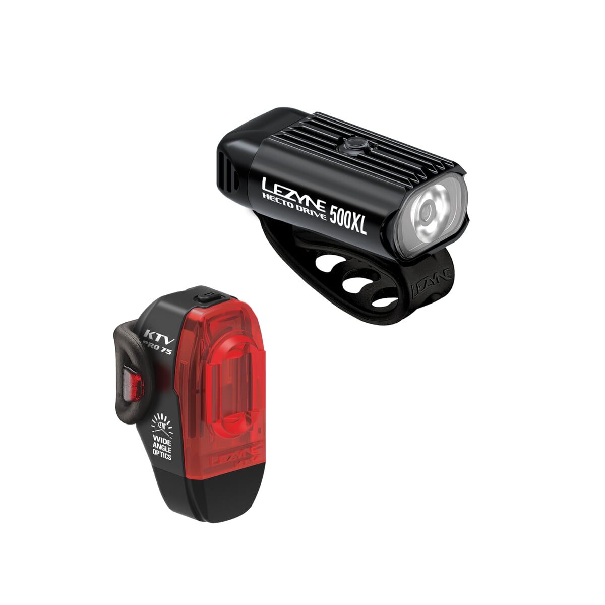 Zestaw lampek Lezyne Hecto Drive 500XL / KTV PRO