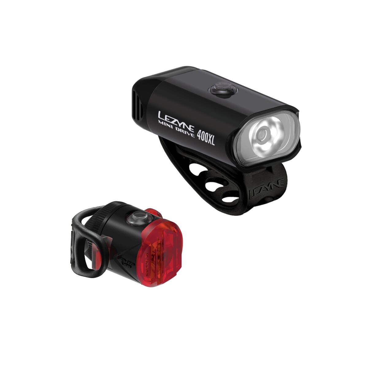 Zestaw lampek Lezyne Mini Drive 400XL / Femto USB