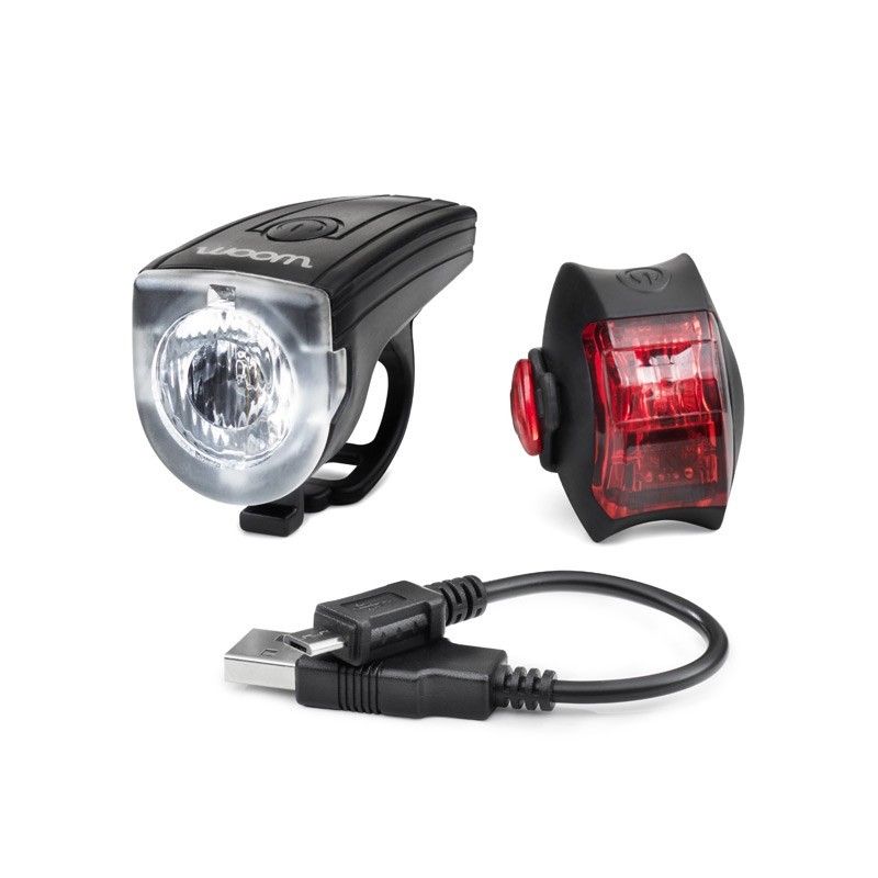 Zestaw lampek rowerowych Woom Cyclope