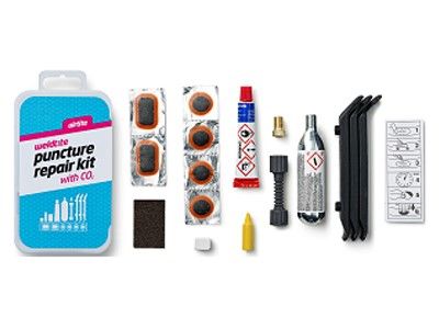 Zestaw łatek do dętek Weldtite Airtite Puncture Kit with CO2
