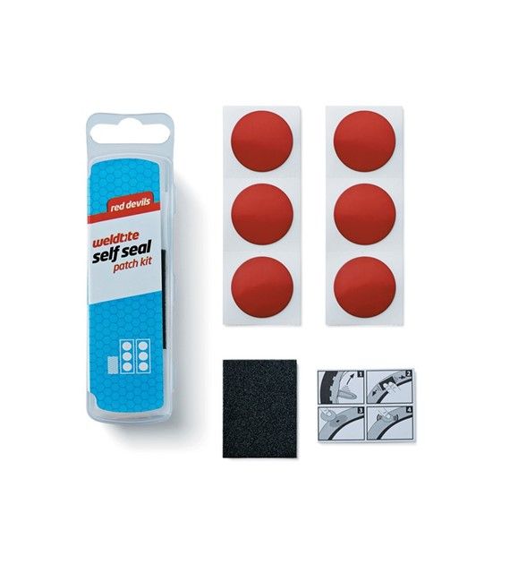 Zestaw łatek samouszczelniających do dętek Weldtite Self Sel Patch Kit