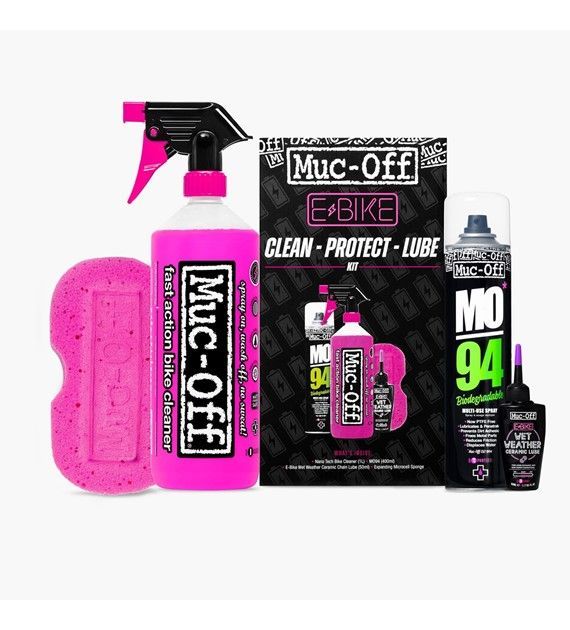 Zestaw mycie + ochrona roweru elektrycznego Muc-Off Clean Protect & Lube Kit
