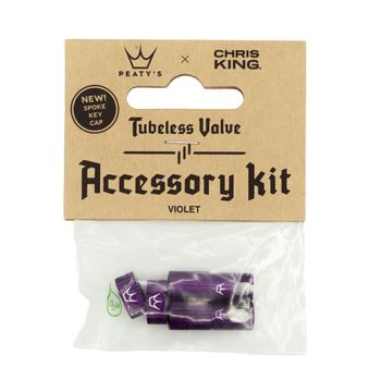 Zestaw wentyli Peaty's X Chris King (MK2) Tubeless Accesory Kit