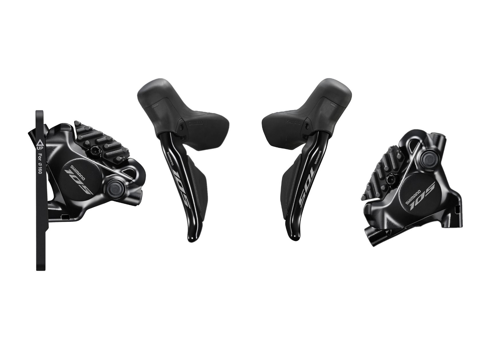 Zestaw hamulców Shimano 105 ST-R7170 Di2 + BR-R7170