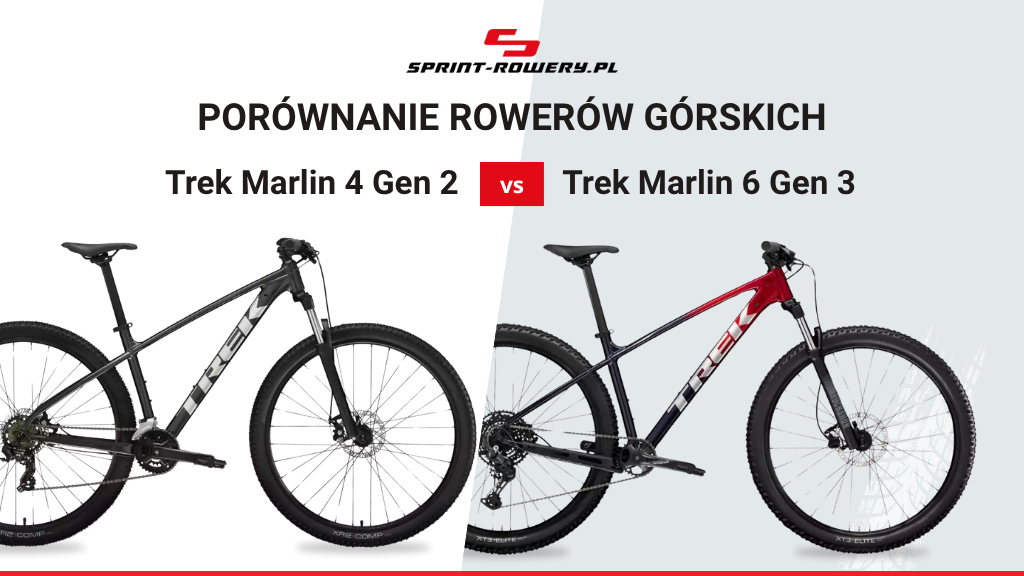 Porównanie rowerów górskich: Trek Marlin 4 Gen 2 czy Trek Marlin 6 Gen 3