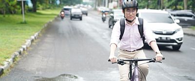 Codzienne przejażdżki rowerem do pracy, uczelni i szkoły