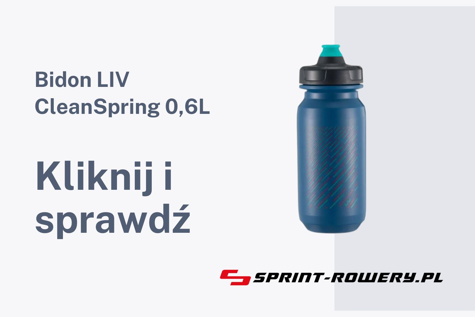Bidon LIV CleanSpring 0,6L