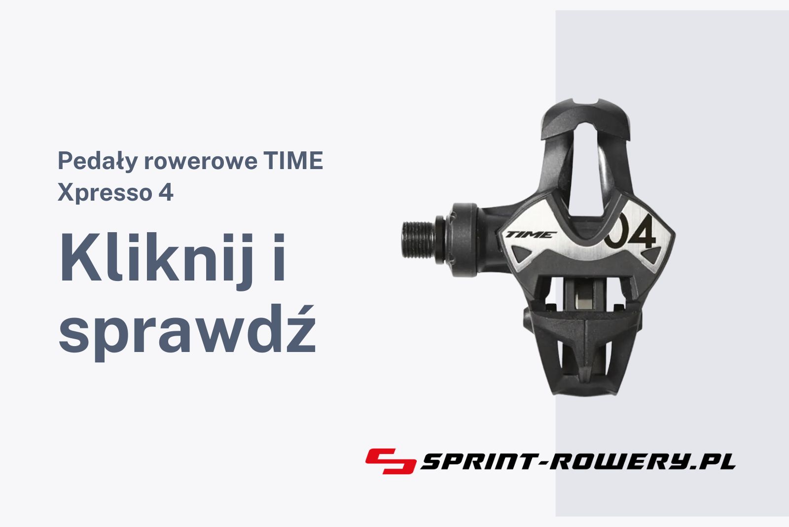Pedały rowerowe TIME Xpresso 4