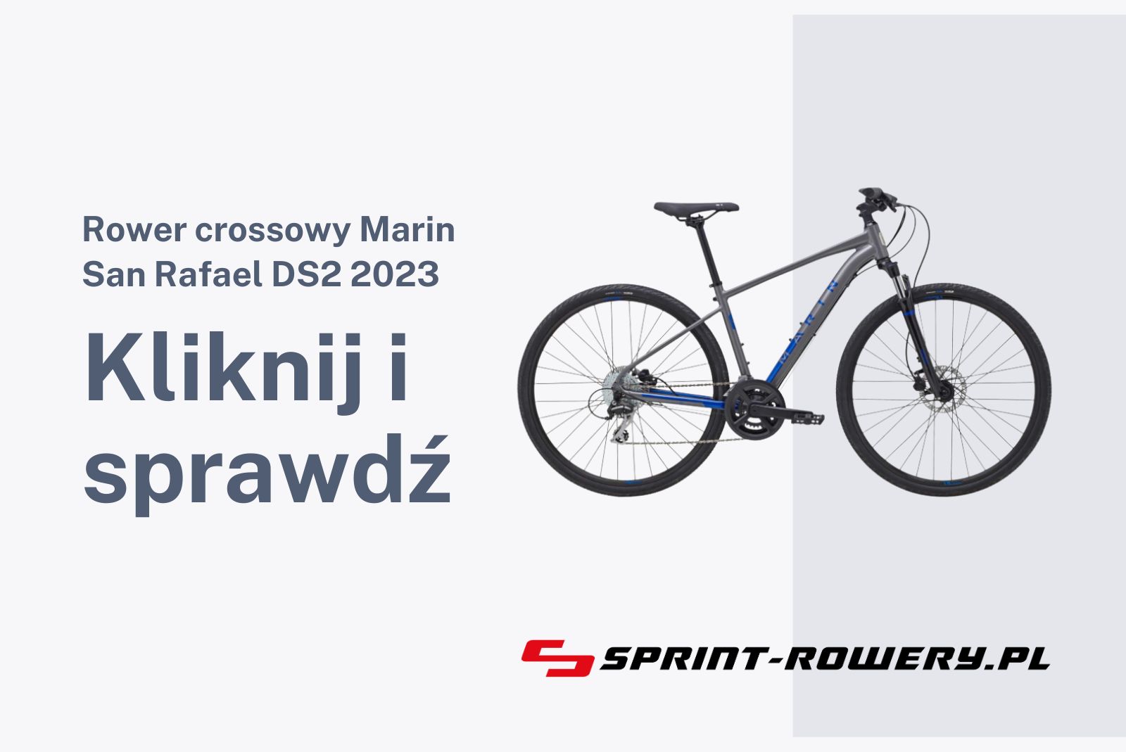 Rower Crossowy Marin San Rafael DS2 2023