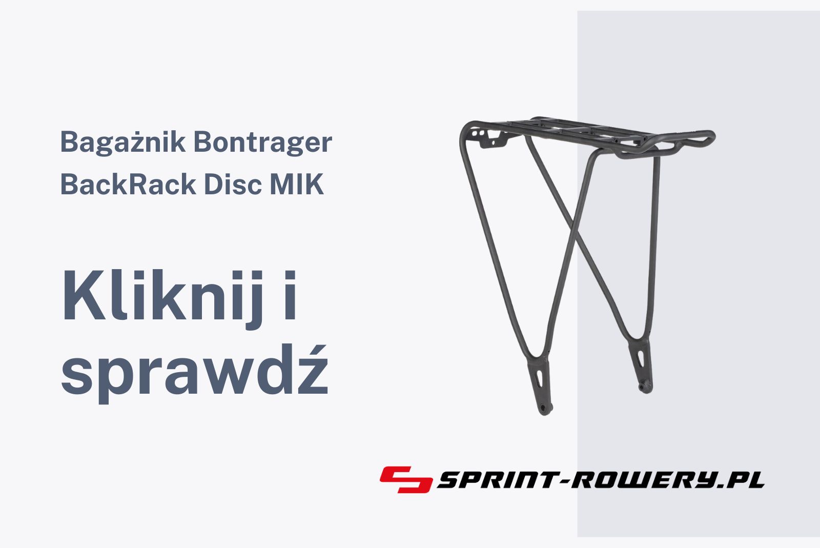 Bagażnik Bontrager Backrack Disc MIK