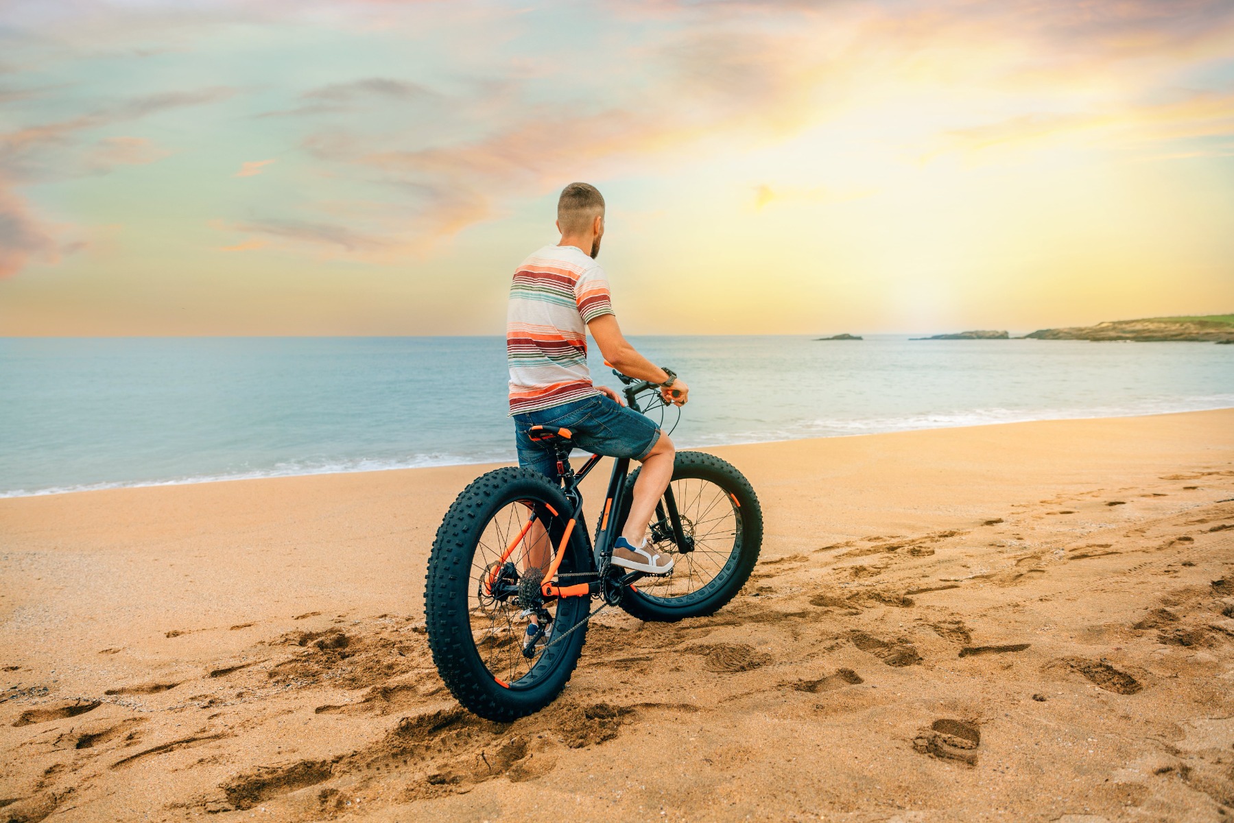 Fatbike jazda po piachu
