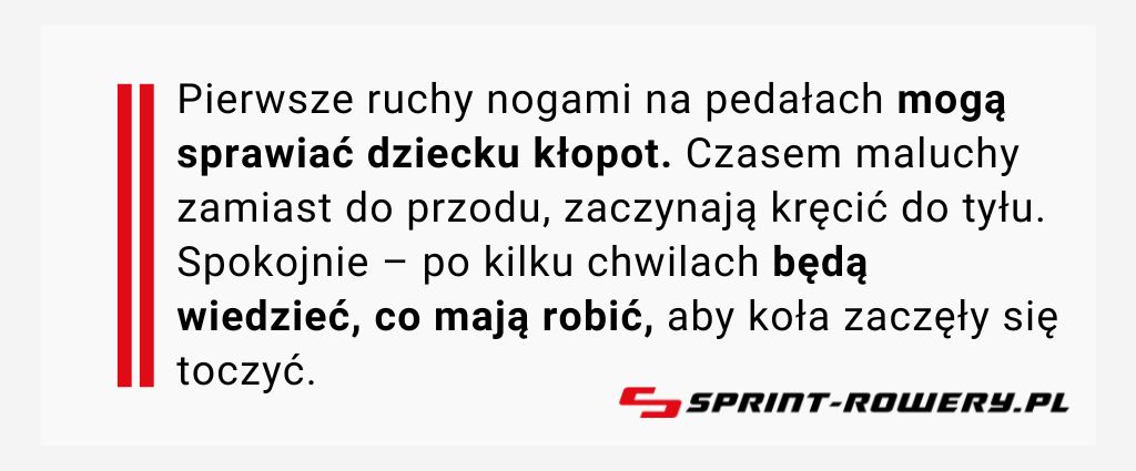 Jak szybko nauczyć dziecko jazdy na rowerze? Cytat