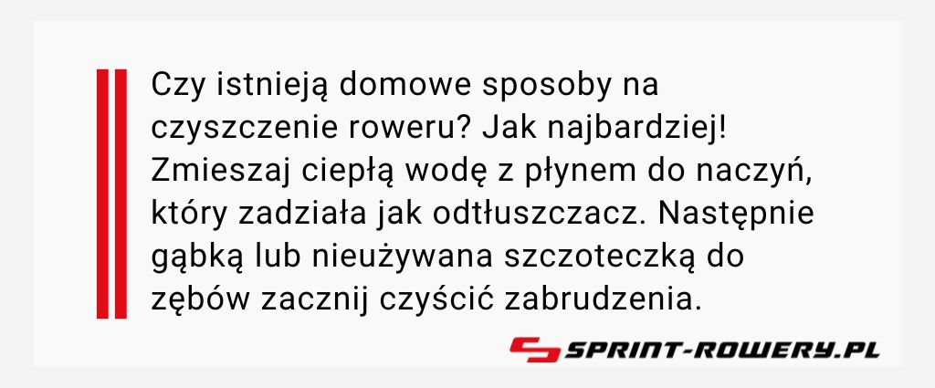 Jak wyczyścić napęd w rowerze – wskazówka