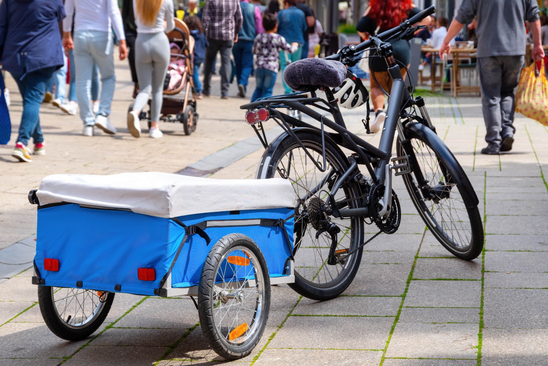 Przyczepki rowerowe do przewozu dodatkowego bagażu