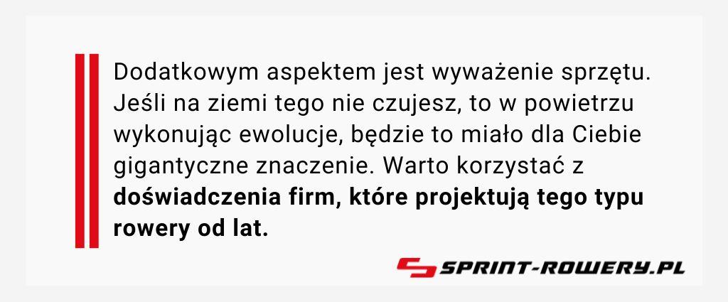 Jaki rower do skakania? Cytat