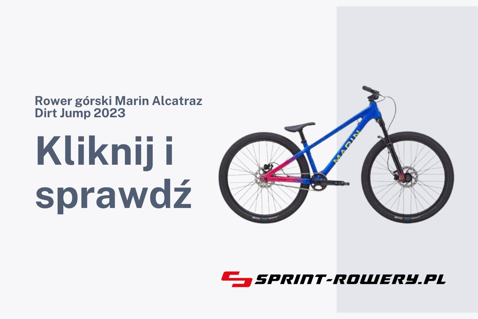 Rower do skakania – Marin Alcatraz Dirt Jump