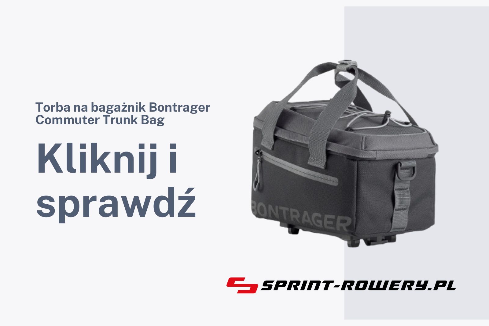 Rower na dojazd do pracy – torba na bagażnik