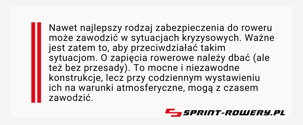 Jakie zapięcie rowerowe?