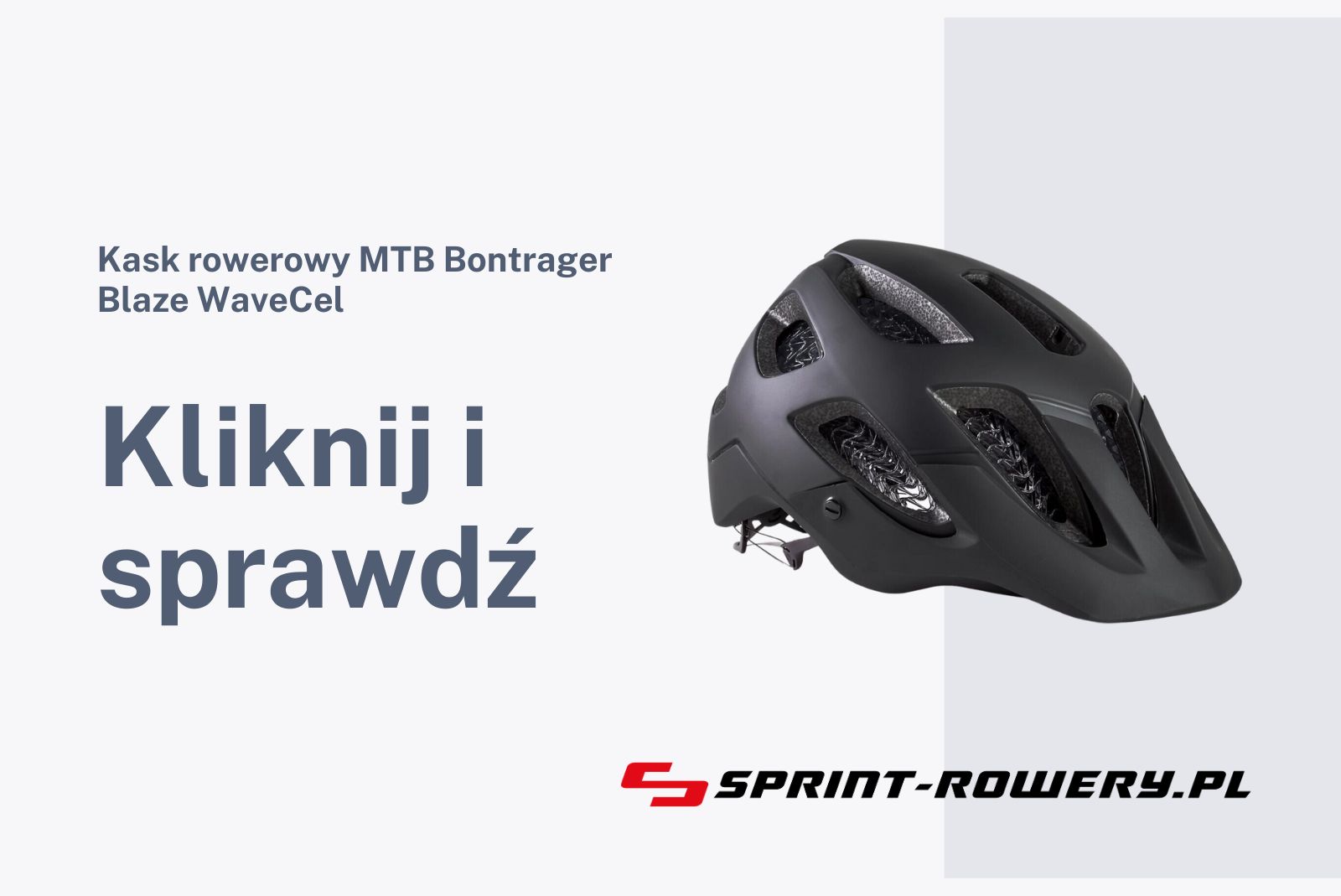 Kask rowerowy MTB Bontrager Blaze WaveCel