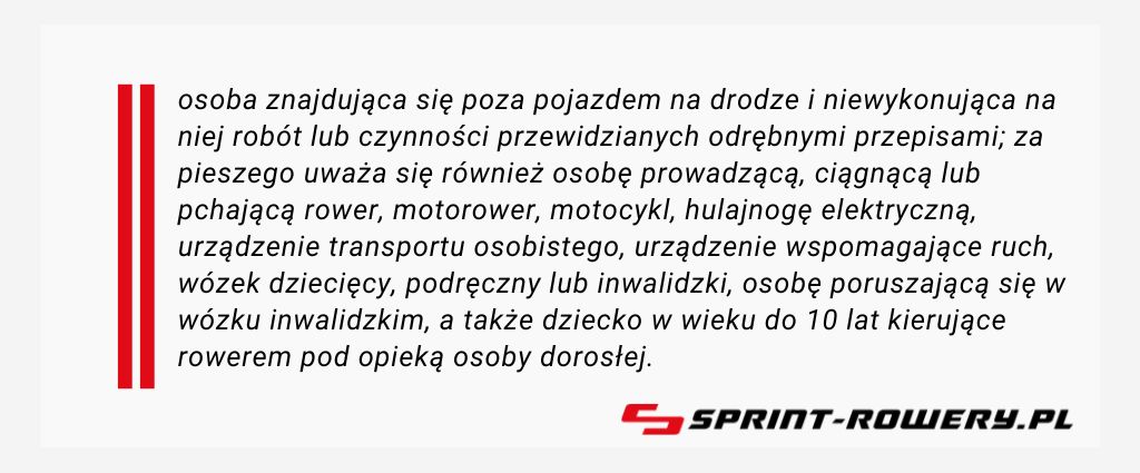 Kiedy rowerzysta może jechać po pasach – ciekawostka
