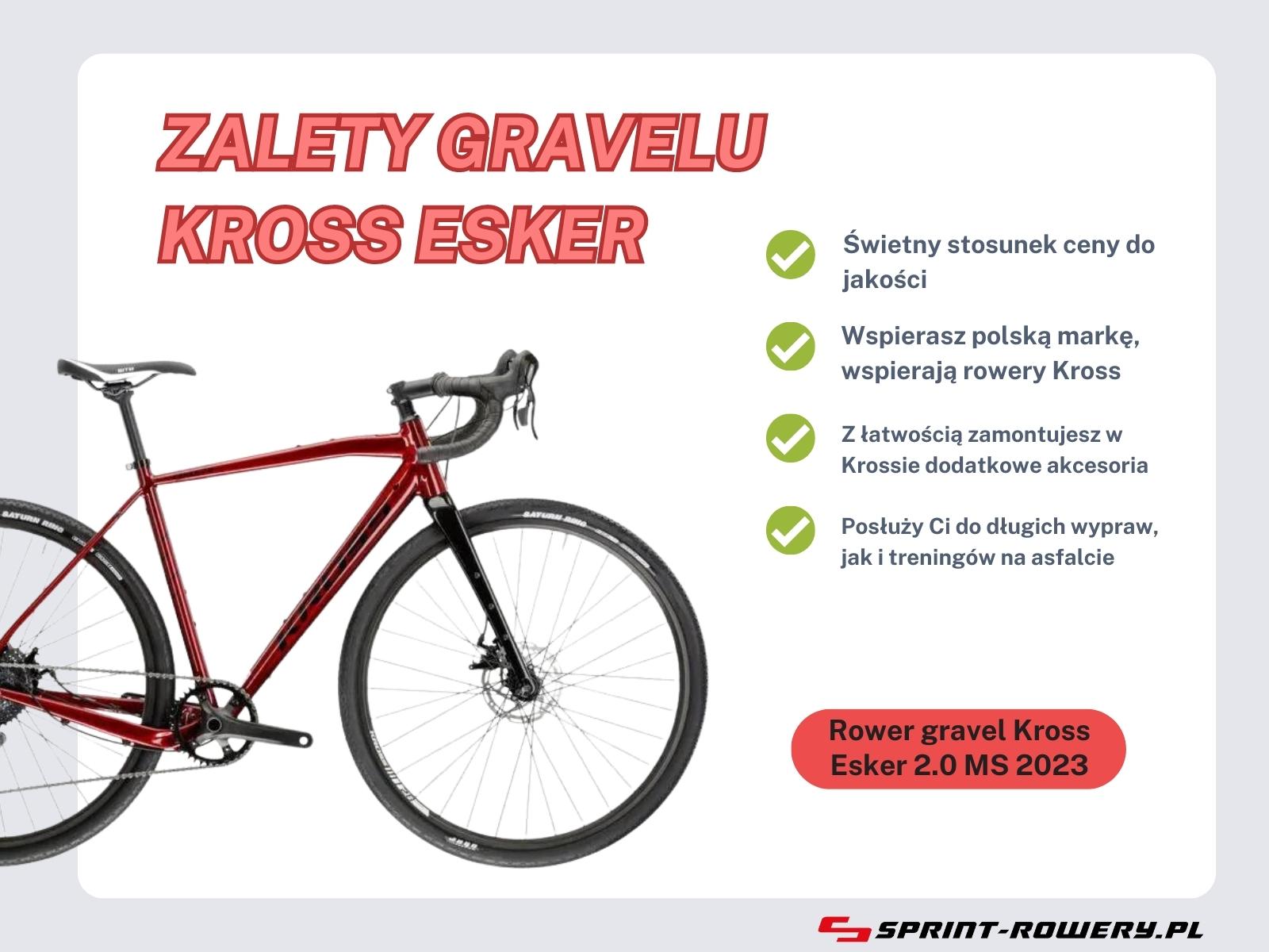 Kross Esker 2.0 - zalety