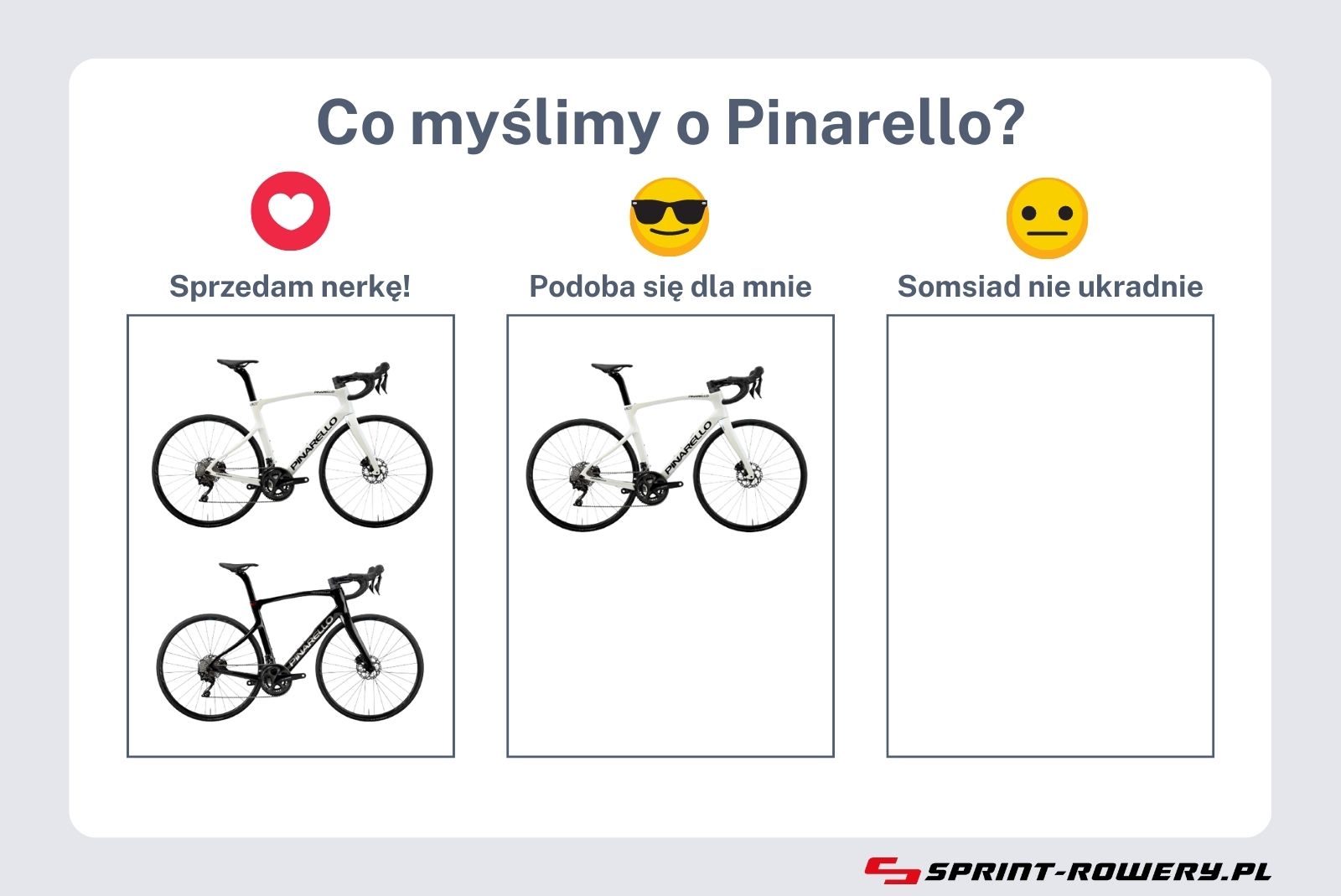 Pinarello X – tabela
